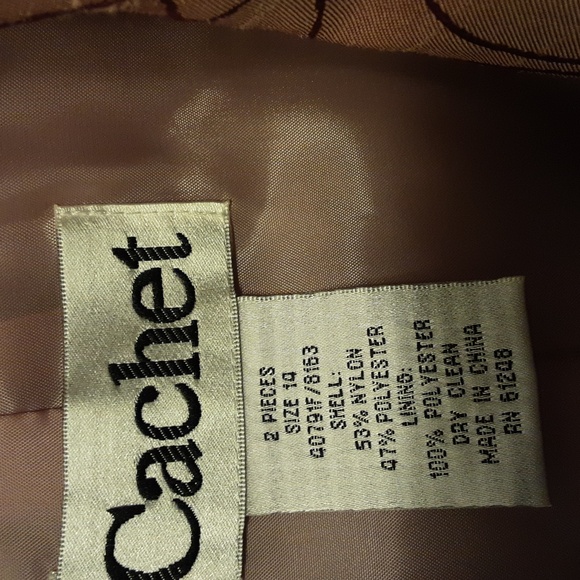 Cachet Violet Lustre Blazer and Dress (TALL) Set - Picture 4 of 11